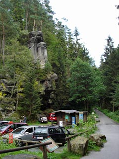 Parkplatz an der Neumann-Mühle